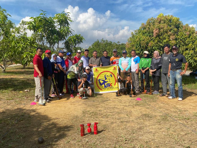 Syamsul Paloh Kunjungi Latihan Atlet Woodball Batam di MTC Nongsa