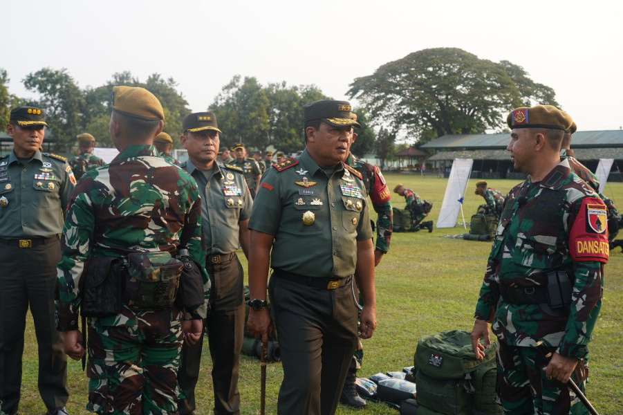 Pangdam Brawijaya Minta Satgas Yonarhanud 8/MBC Persiapkan Diri