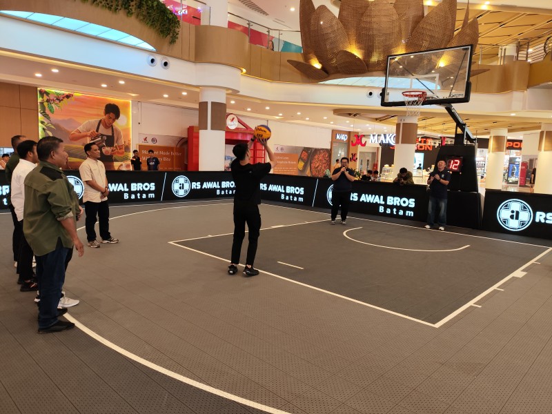 PERBASI Kota Batam Gelar Kejuaraan 3x3 K-Square Series, KONI Batam Dukung Pembinaan Atlet Basket