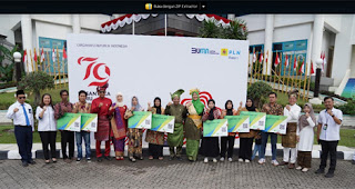 Rayakan Kemerdekaan RI ke-79, PLN Batam Gelar Upacara Bendera dan Serahkan Bantuan BPJS ke Masyarakat