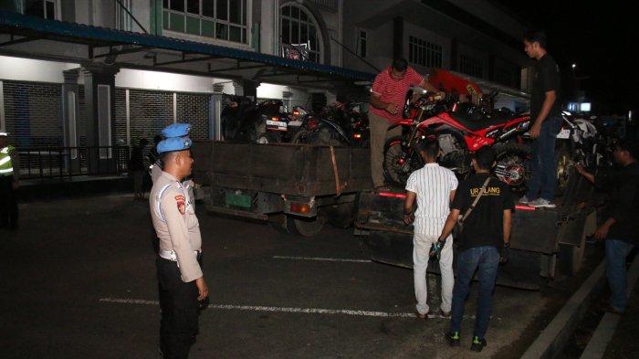 151 Kendaraan Roda Dua Terjaring Operasi Cipta Kondisi di Polresta Barelang