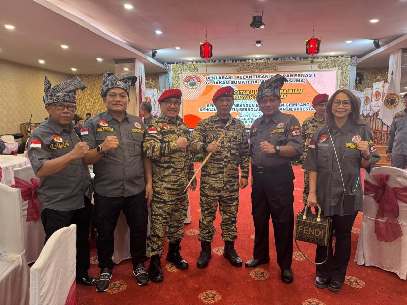 Syamsul Paloh Resmi Dilantik Bersama Ketua DPW Gersuma se-Indonesia, Siap Kawal Program Pemerintah
