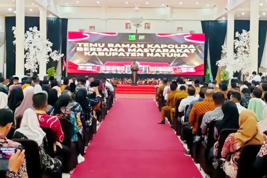 Kapolda Kepri Yan Fitri Ajak Masyarakat Natuna Sukseskan Pemilukada 2024