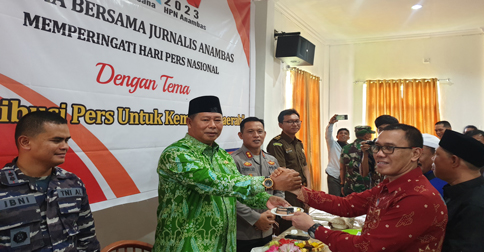 HPN 2023 di Anambas, Abdul Haris Ajak Insan Pers Berkontribusi Majukan Daerah